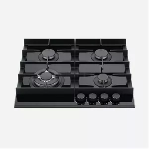 Gas hob Schlosser PGH621GW, 4 cooking zones, mechanical control