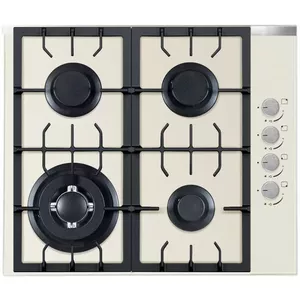 Gas stove Schlosser PGH6351M, 4 cooking zones, mechanical control type