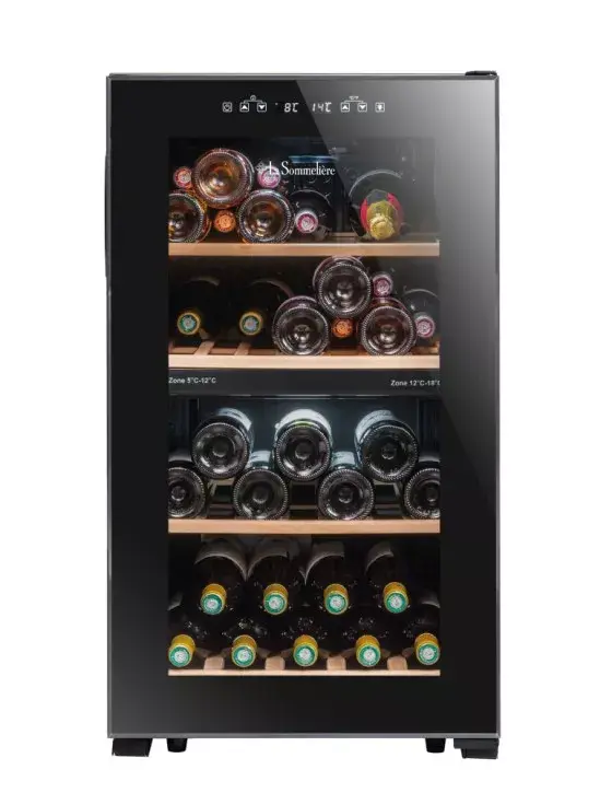 La Sommelière LS512ZBLACK винный шкаф — 2 зоны, 50 бутылок Photo 2