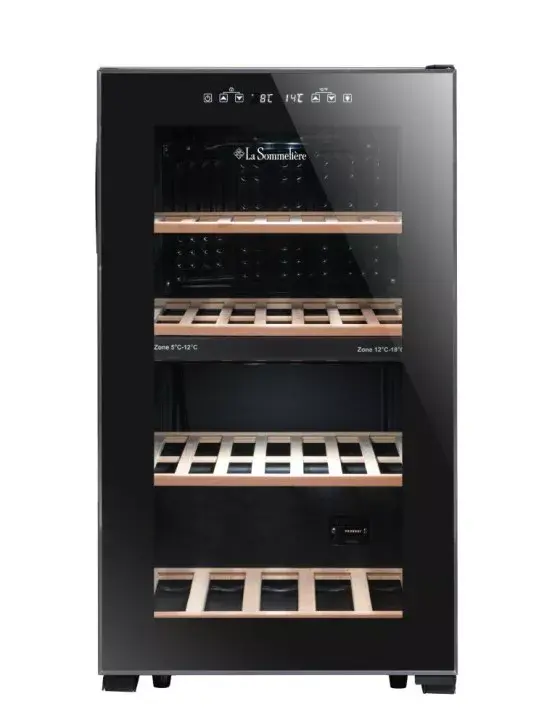 La Sommelière LS512ZBLACK винный шкаф — 2 зоны, 50 бутылок Photo 4