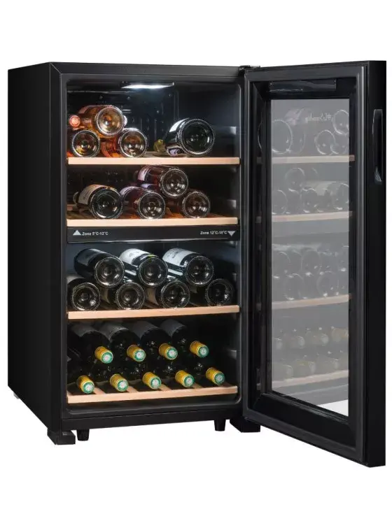 La Sommelière LS512ZBLACK винный шкаф — 2 зоны, 50 бутылок Photo 6