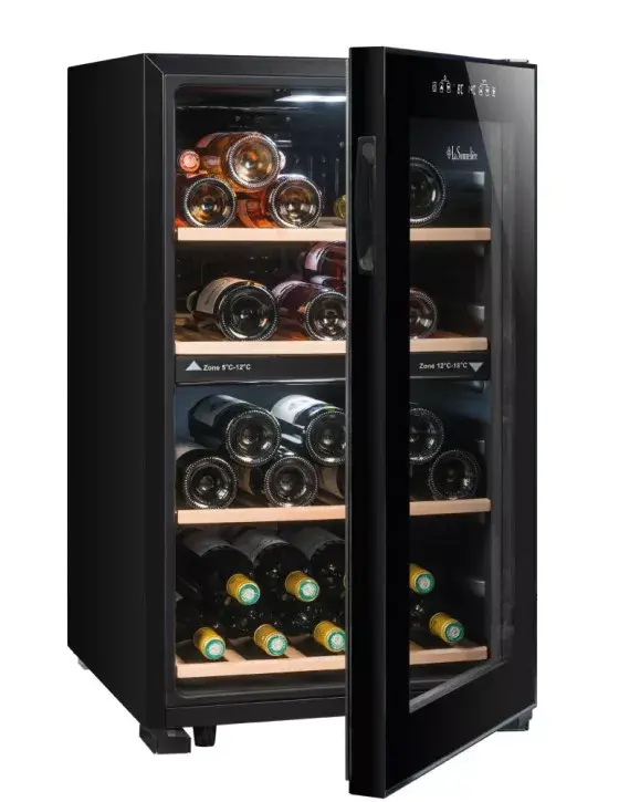 La Sommelière LS512ZBLACK винный шкаф — 2 зоны, 50 бутылок Photo 7