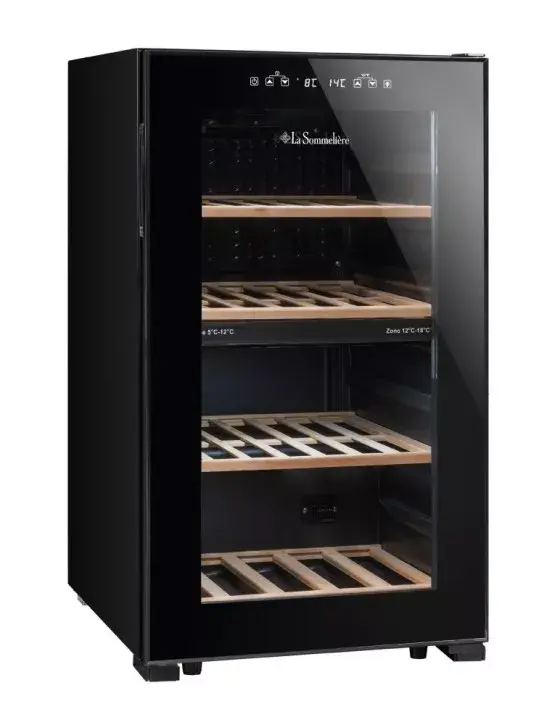 La Sommelière LS512ZBLACK винный шкаф — 2 зоны, 50 бутылок Photo 8