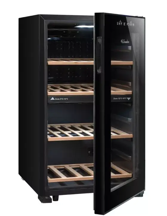 La Sommelière LS512ZBLACK винный шкаф — 2 зоны, 50 бутылок Photo 10