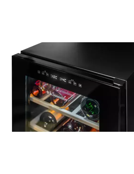 La Sommelière LS512ZBLACK винный шкаф — 2 зоны, 50 бутылок Photo 13