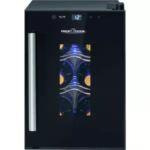 Stikla durvju ledusskapis ProfiCook PCWK1230