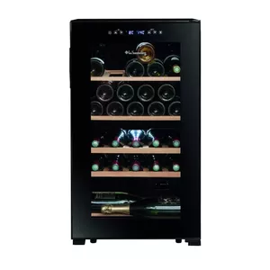 Wine cooler La Sommelière SLS32DZBLACK thermoelectric freestanding, 32 bottles, dual zone 5–18°C
