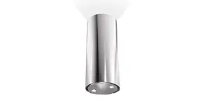 Island extractor FABER Cylindra IS./4 EV8 X A37, aluminium filter, 150 mm exhaust, stainless steel