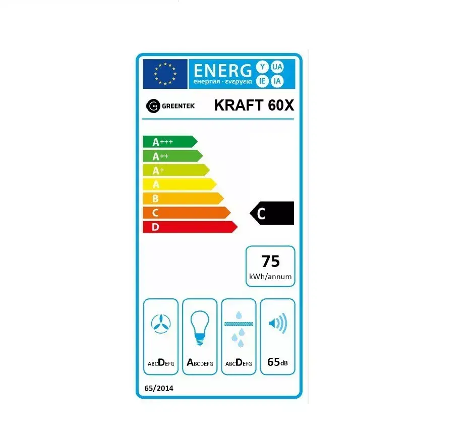 Greentek KRAFT60X встраиваемая вытяжка Photo 2
