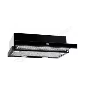 Teka semi built-in pull-out cooker hood CNL 6415 PLUS, 600 mm, 385 m³/h, black