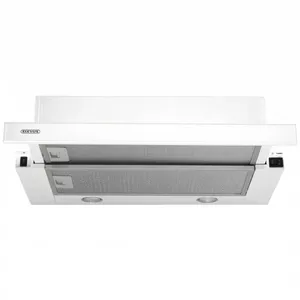 Built-in cooker hood Eleyus TLS60WH960 — 960 m³/h (566 m³/h EU), charcoal filter, 48 dB, 138 mm height, energy class D