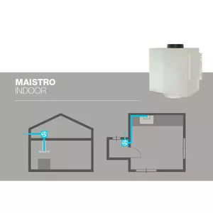 External motor FABER MAISTRO 110.0365.070 – replacement motor for cooker hoods, for indoor use (-10 to 40 °C)