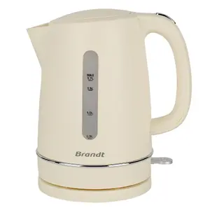 Elektriskais tējkanna BRANDT BO1702C 1,7 L 2200 W bēšs