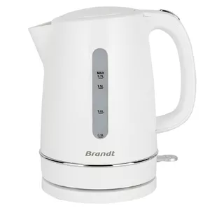 Electric kettle BRANDT BO1702W — 1.7 L, 2200 W, white