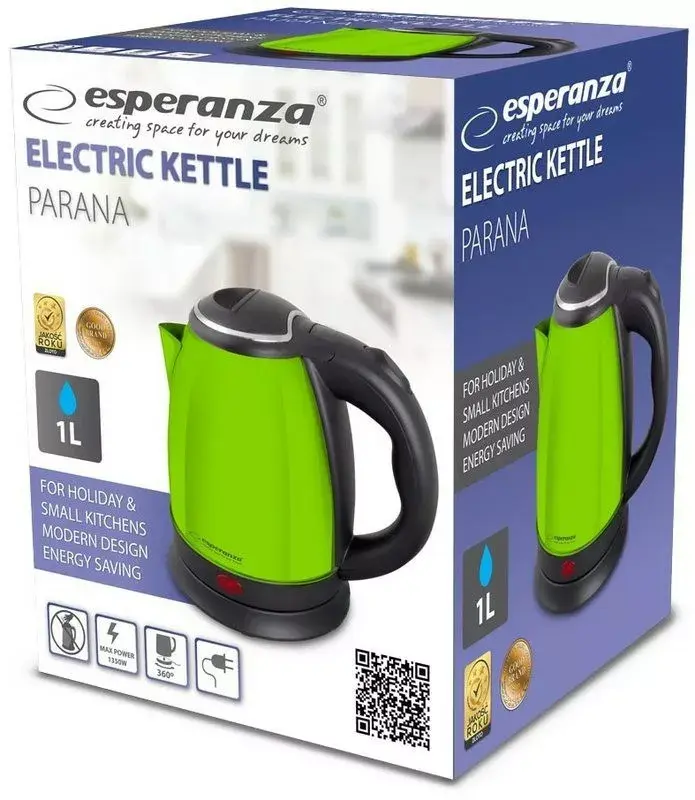 Elektriskais tējkanna ESPERANZA EKK113G 1,8 L 1800 W Photo 2