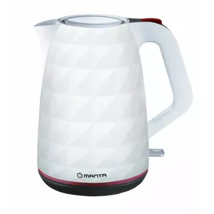 Electric kettle MANTA KTL9230W 1.7L 2200W White