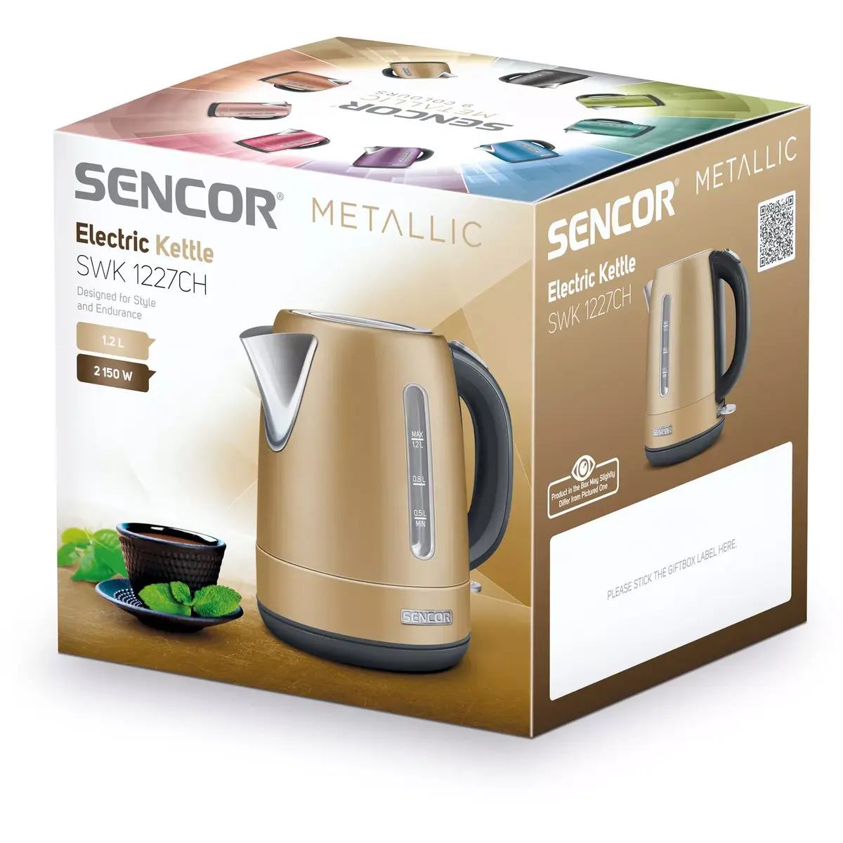 Эл. чайник SENCOR SWK1227CH 1,2 л 2150 Вт Photo 10