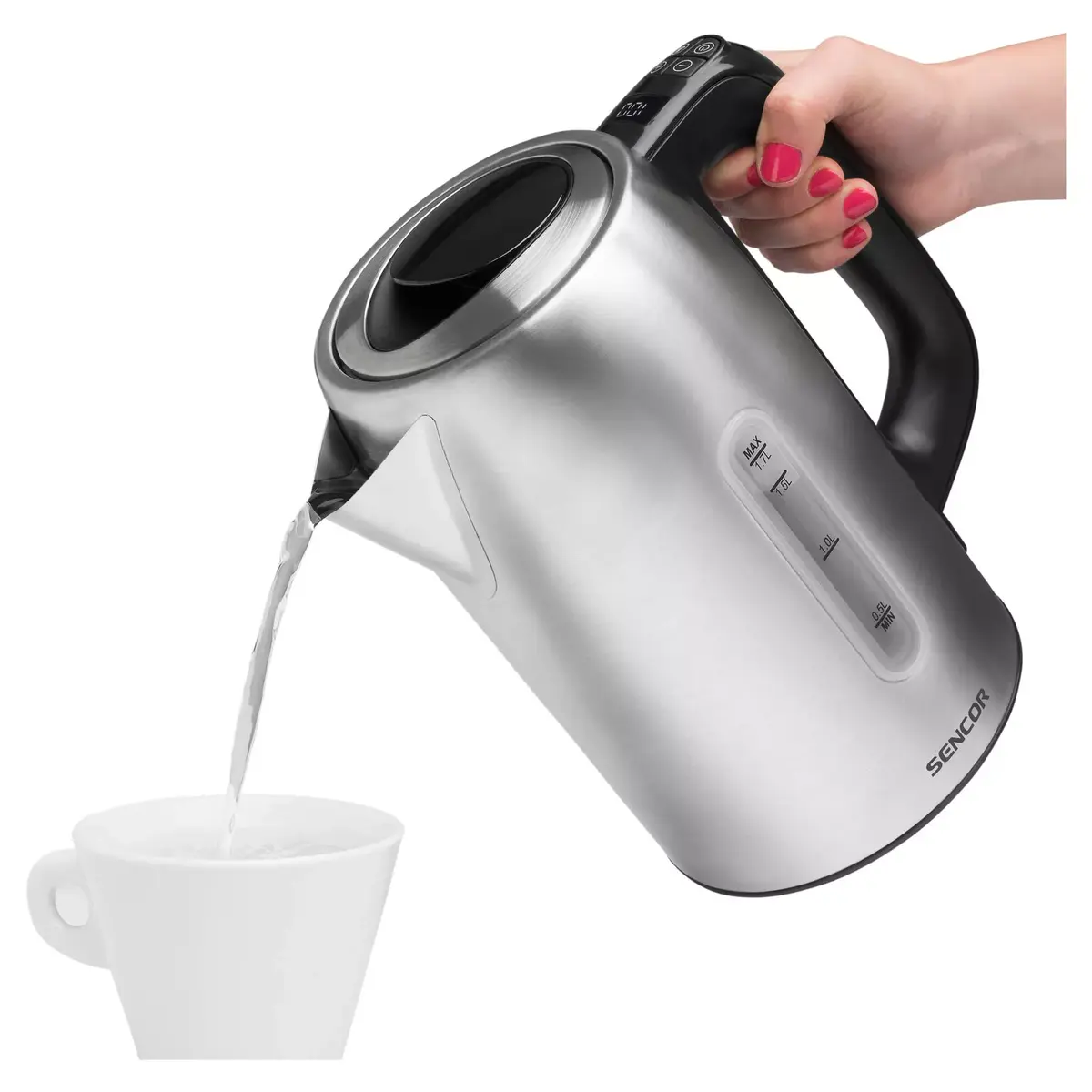 Electric kettle SENCOR SWK1760BK 1.7 L 2400 W Photo 9