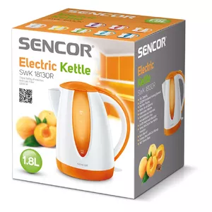 Elektriskais tējkanna SENCOR SWK1813OR 1,8 L, 2000 W, oranža