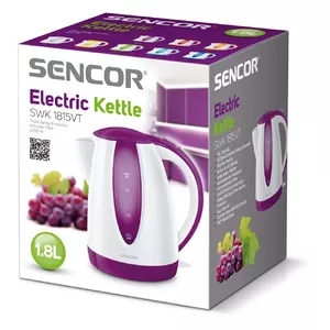 Electric kettle SENCOR SWK1815VT 1.8 L 2000 W — White/Purple