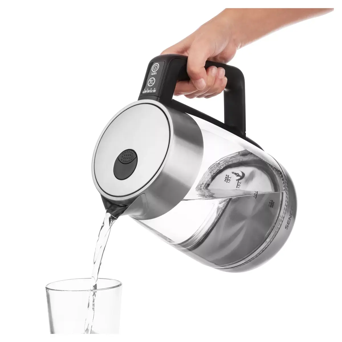 Electric kettle SENCOR SWK1890SS 1.8 L 2200 W Photo 4