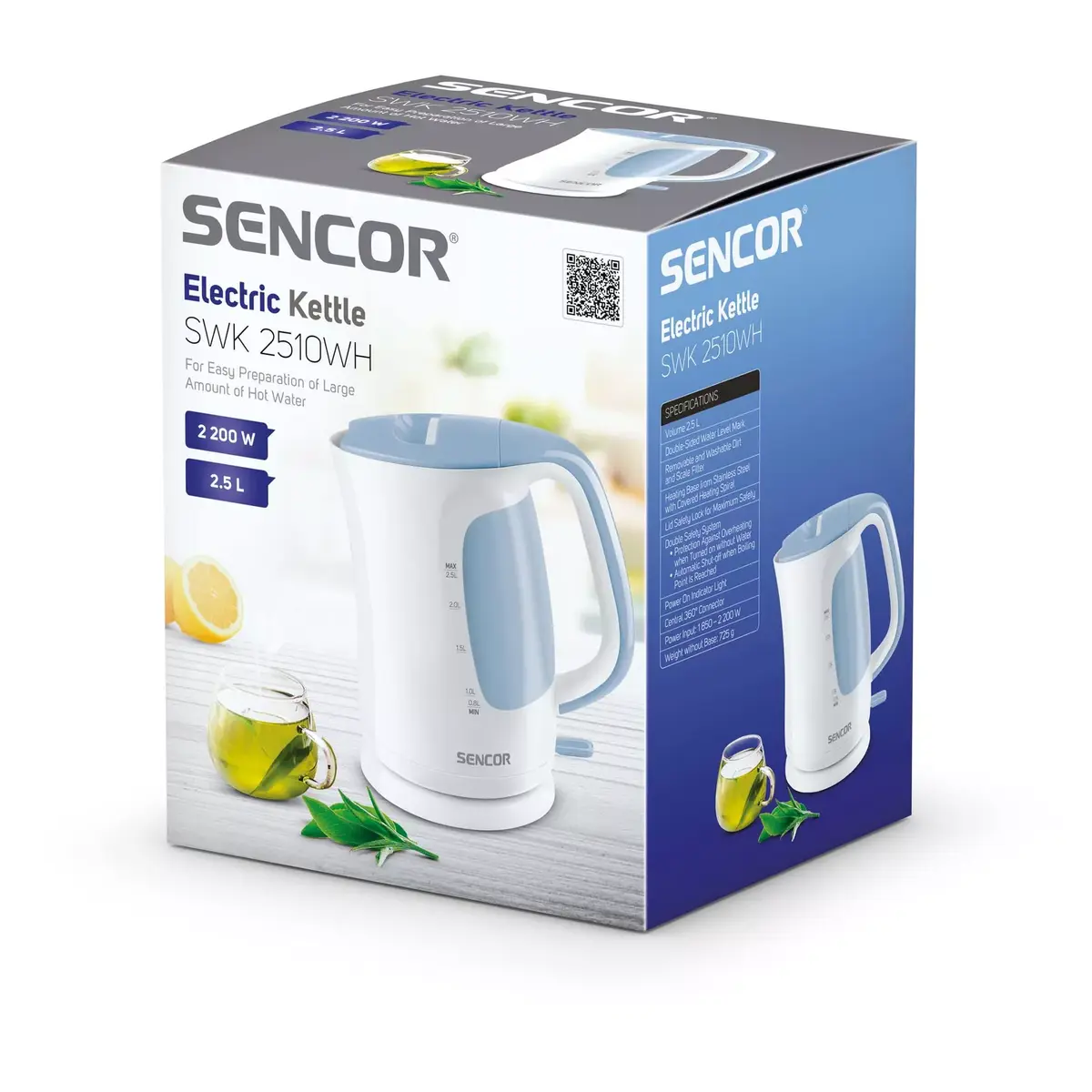 Elektriskā tējkanna SENCOR SWK2510WH 2,5 L Photo 11