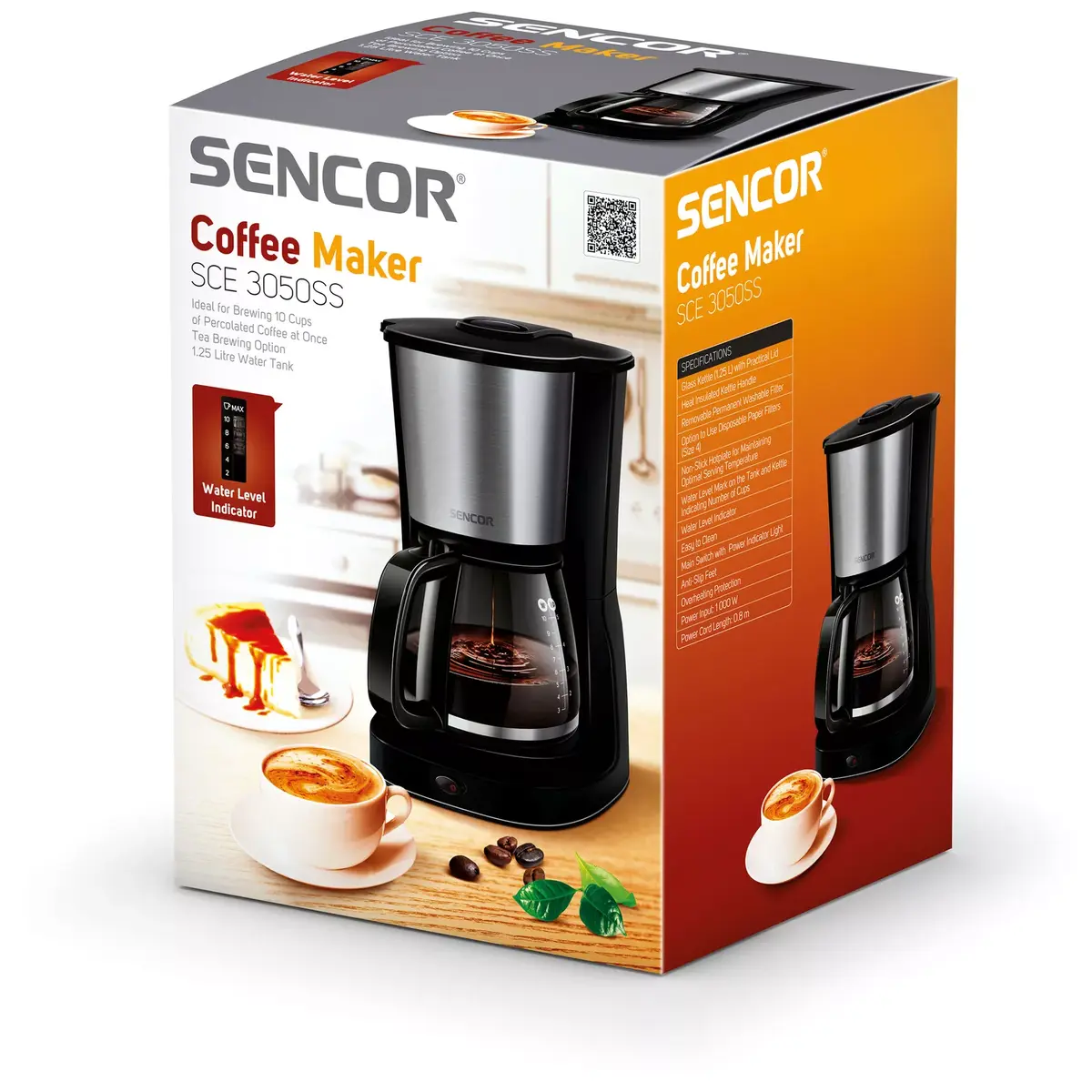 Kafijas automāts Sencor 1.25 L SCE 3050SS Photo 18