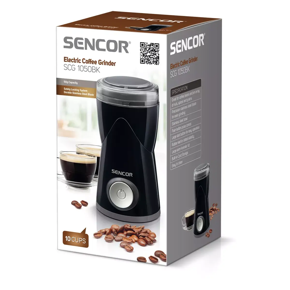 Kafijas dzirnaviņas SENCOR SCG 1050BK Photo 2