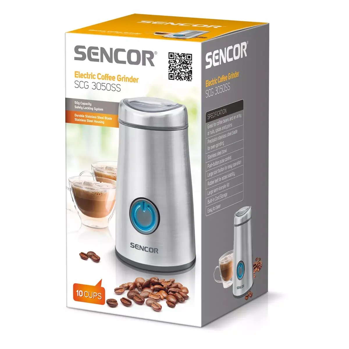 Coffee grinder SENCOR SCG 3050SS Photo 2