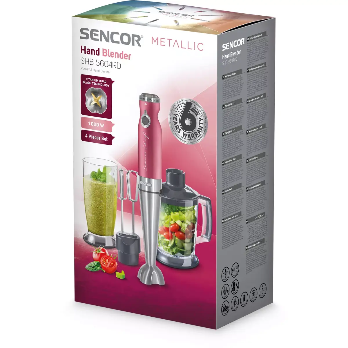 Погружной блендер SENCOR SHB 5604RD Photo 24