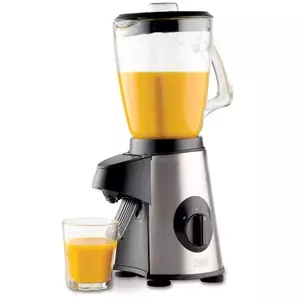 Galda blenderis Trebs 99327 — bļoda 1,7 L, 500 W, nerūsējošais tērauds/melns, ledus smalcināšana