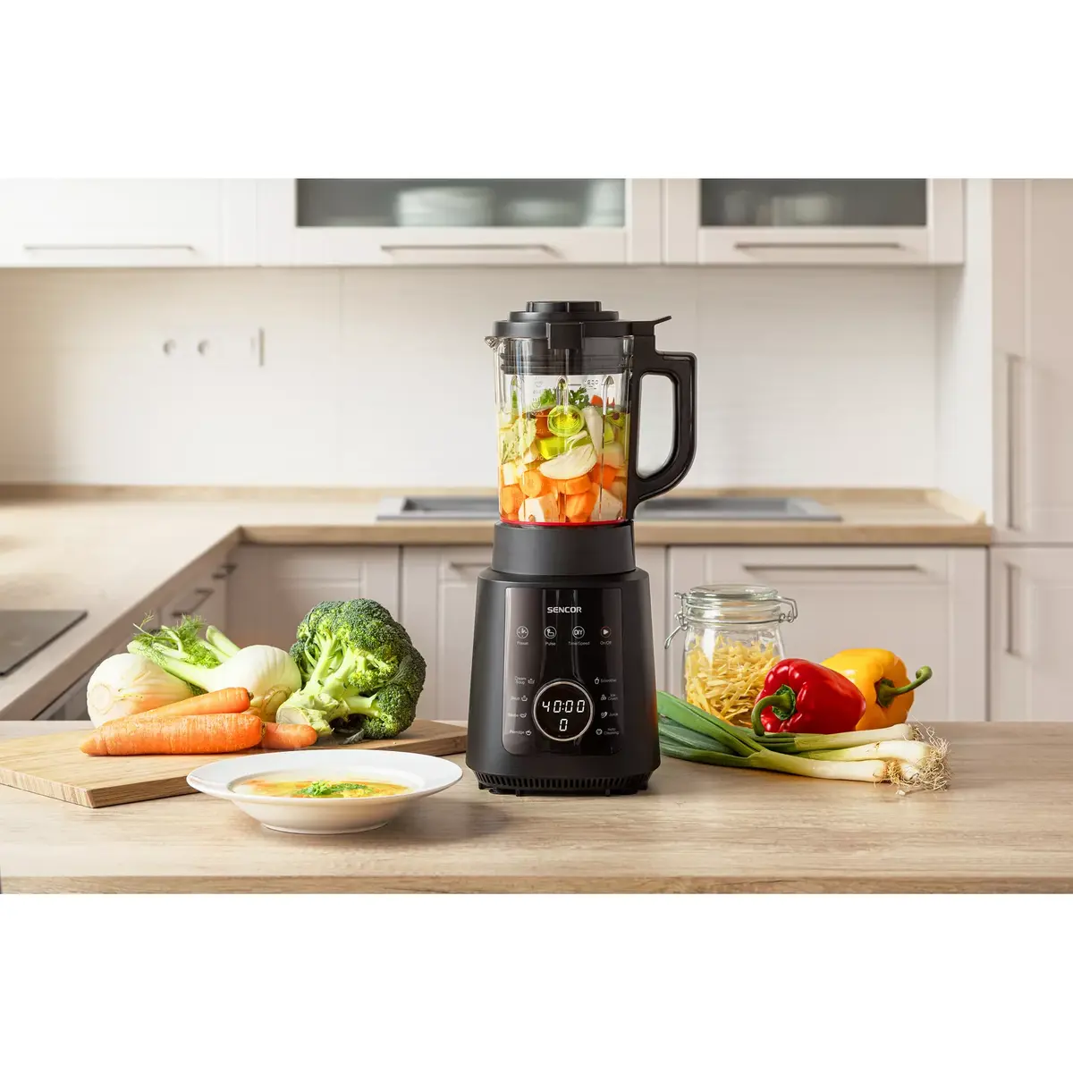 Blenderis‑zupas pagatavotājs SENCOR SBU0510BK Photo 6