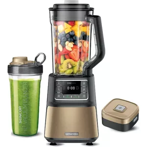Blenderis SENCOR SBU 7677CH automātisks 1500W, Nutri Smart vakuuma blendēšana, 0,7 l Tritan pudele, 7 programmas, 8 titāna asmeņi