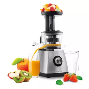 Slow juicer SENCOR SSJ4041BK — masticating juicer, 240 W, 60 RPM, 0.8 L juice jug, 1 speed + reverse