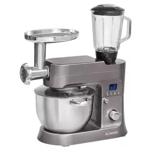 Food processor BOMANN KM 1395 CB — 1200 W, 6.2 L stainless steel bowl