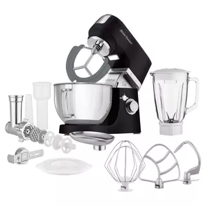 Stand mixer SENCOR STM6359BK — 1000 W, 1.5 L stainless-steel bowl, black, metal body