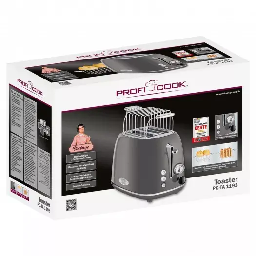 Toaster ProfiCook PC-TA 1193 — 2-slice 815 W Photo 5