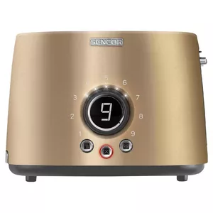 Toaster SENCOR STS 6057CH – 2-slice 1000 W, stainless steel/black-brown