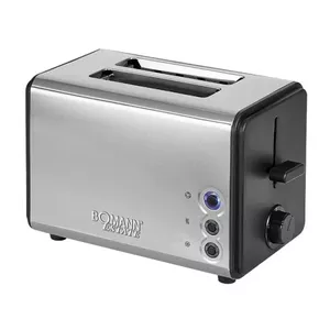 Toaster BOMANN TA1371CB 2-slice, 850 W, black and stainless steel
