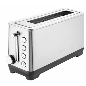 Toaster CATLER TS4014 — 4-slice extra-long stainless steel toaster with variable timing, defrost, bagel/baguette positions