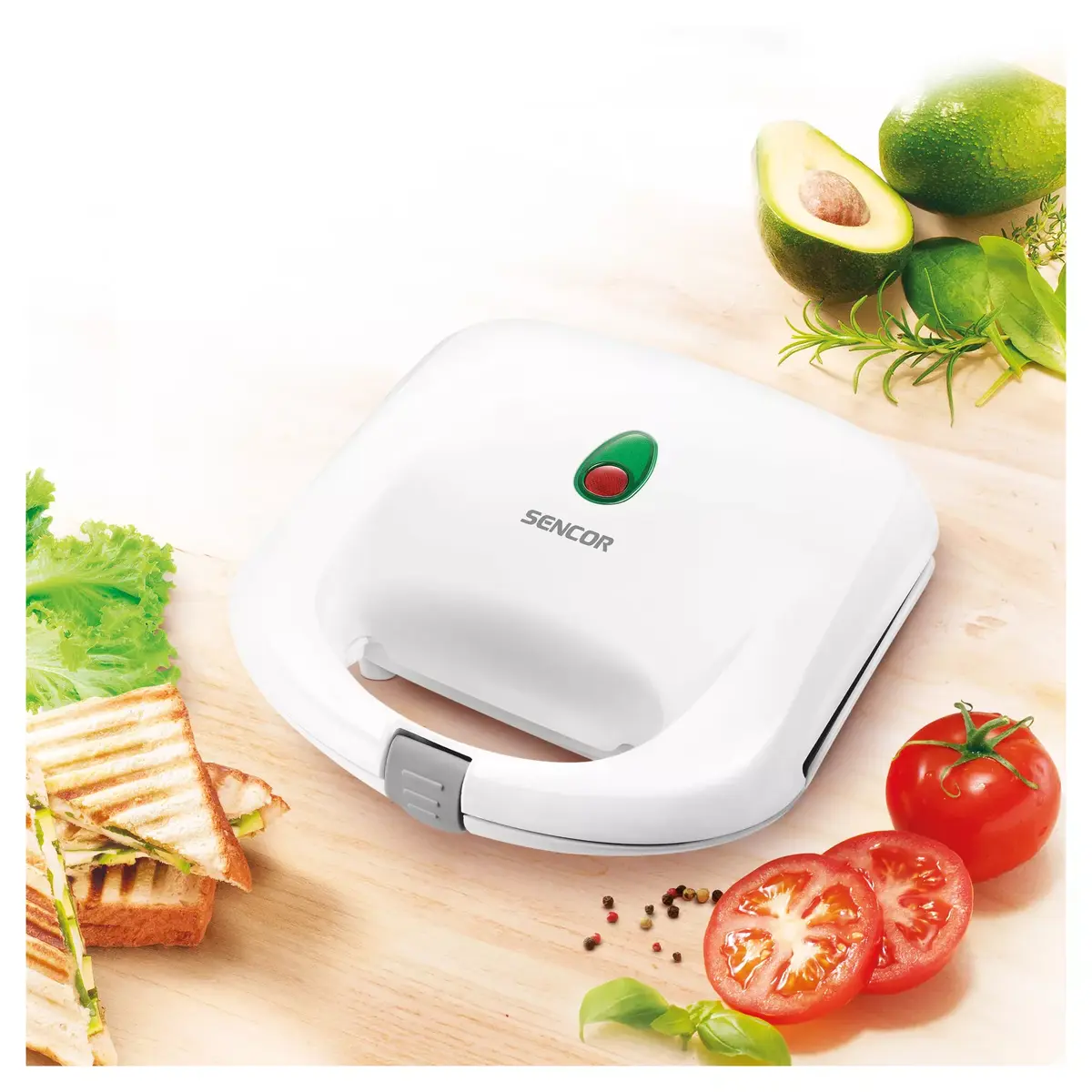SENCOR SSM 3120WH sandwich maker 700 W Photo 3