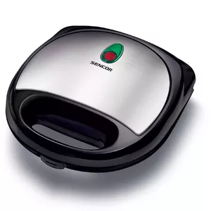 Sandwich maker SENCOR SSM 4300SS — 700 W, stainless steel, 4 triangle sandwiches