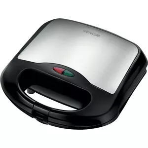 Sandwich maker SENCOR SSM4420SS — 2-slice, non-stick plates, stainless steel body
