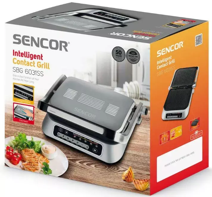 Контактный гриль SENCOR SBG6031SS Photo 3
