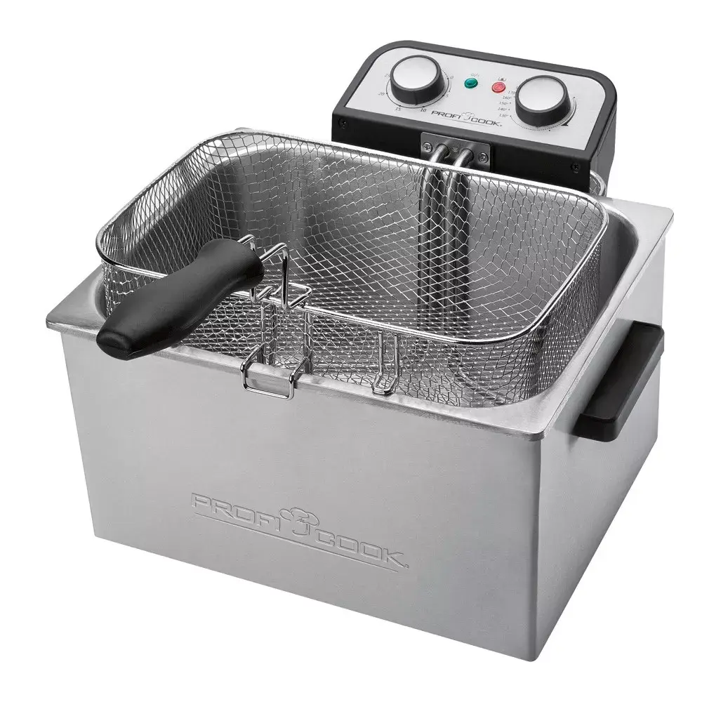 ProfiCook PC-FR 1038 divkāršā eļļas vārāmais 3000 W 5 L Photo 2