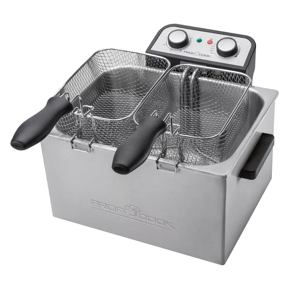 ProfiCook PC-FR 1038 divkāršā eļļas vārāmais 3000 W 5 L Photo 3