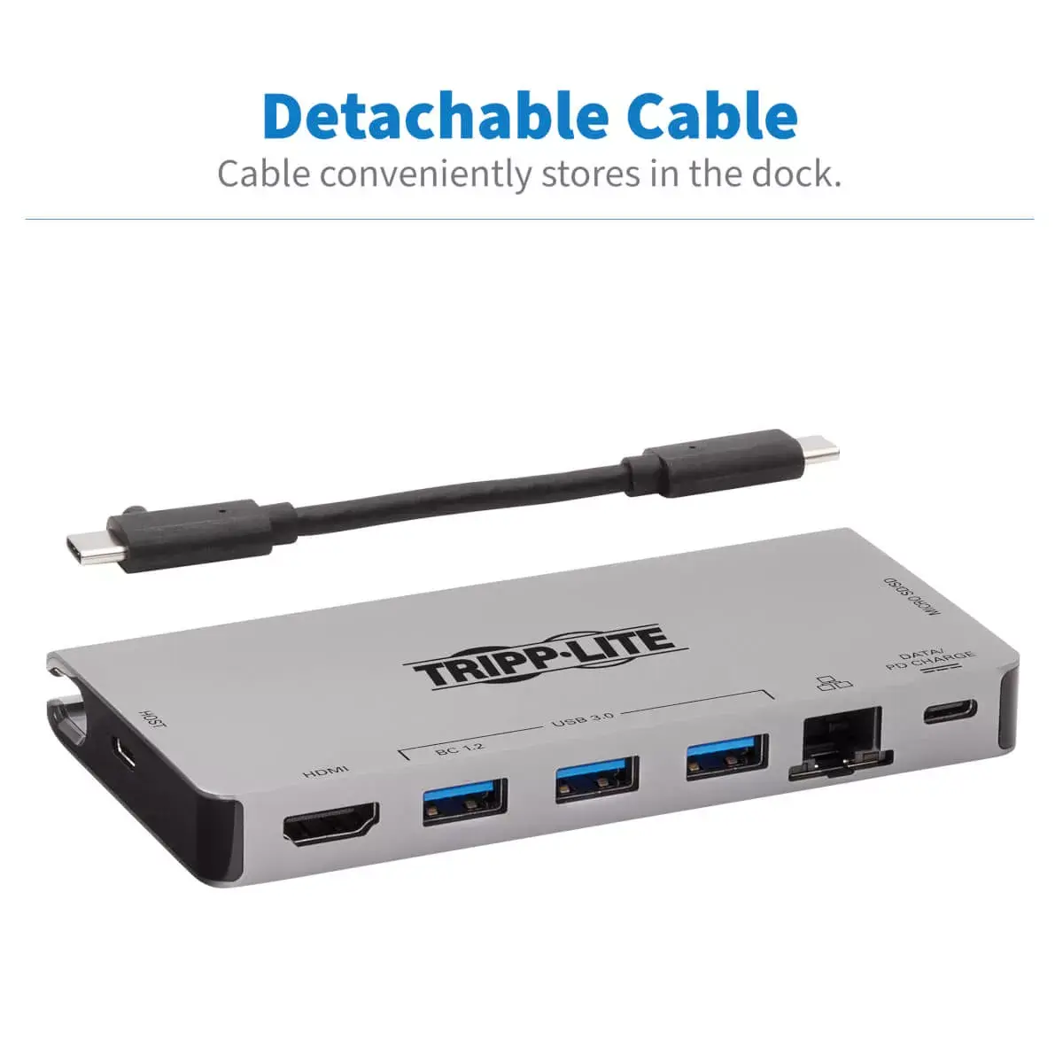 Tripp Lite U442-DOCK5D-GY USB-C док-станция Photo 4