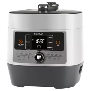 Electric pressure cooker SENCOR SPR3600WH multi-cooker, 6 L, 1000 W, 14 programs, 30–170°C