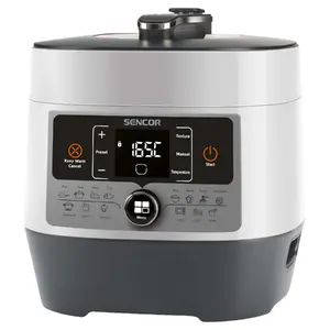 Электрический скороварка-мультиварка SENCOR SPR3600WH, 6 л, 1000 Вт, 14 программ, 30–170°C