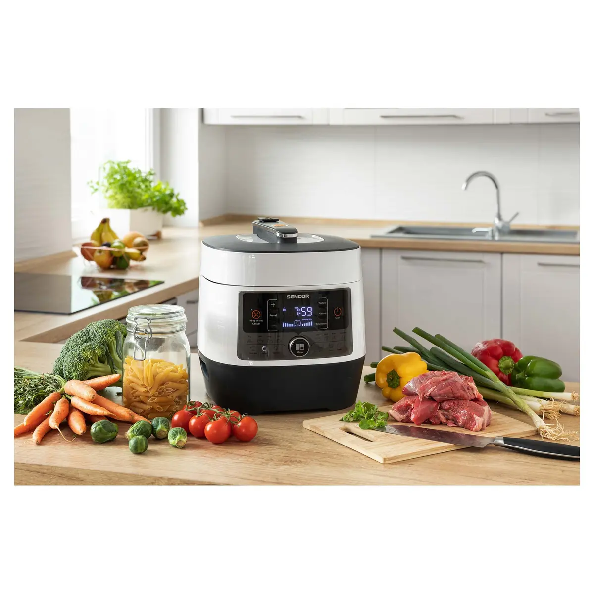 SENCOR SPR3600WH электрическая скороварка 6 л Photo 10